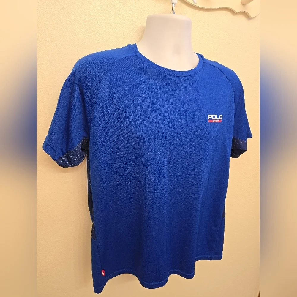 EUC Polo Sport by Ralph Lauren Blue Short Sleeve Tee